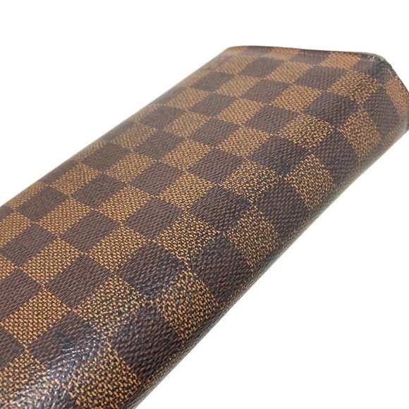 Auth LOUIS VUITTON Portefeuille Roseberry N63017 Ebene Damier - CA1143 - Picture 4 of 12
